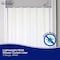 Kenney Mfg Microban Protected Lightweight PEVA Shower Liner, 70in W x 72in H, White, 2-Pack MB61121PK2 - alternate 8